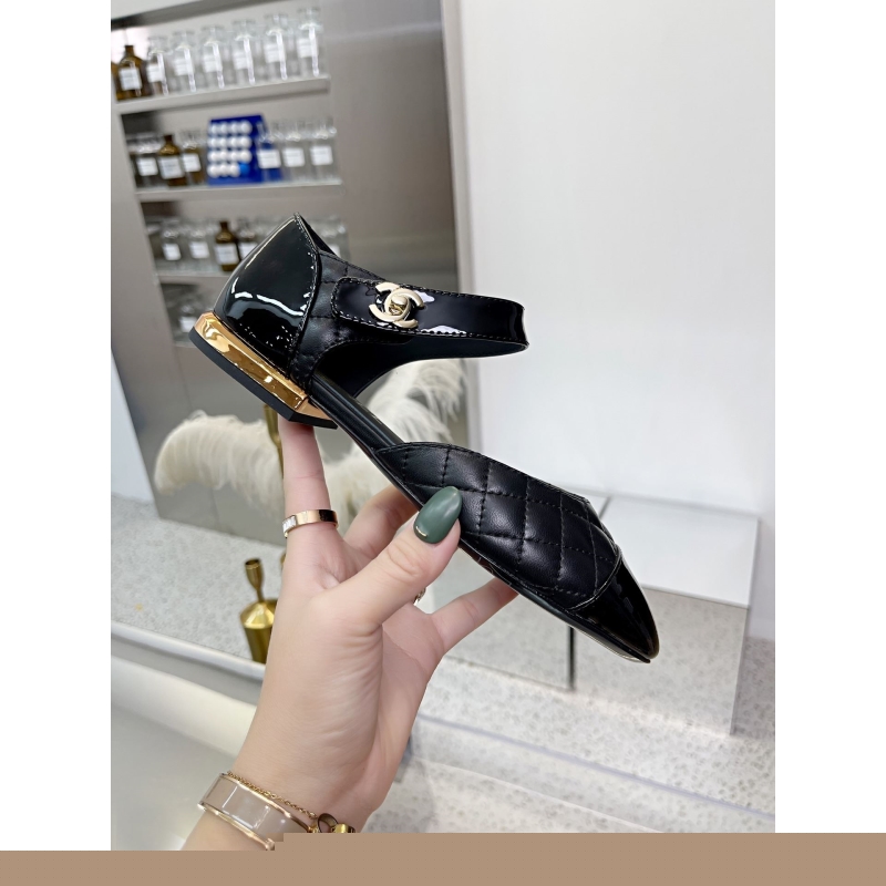 Ch*el flat shoes